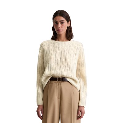 Pull ajouré loose en mélange de laine vierge MARC O'POLO