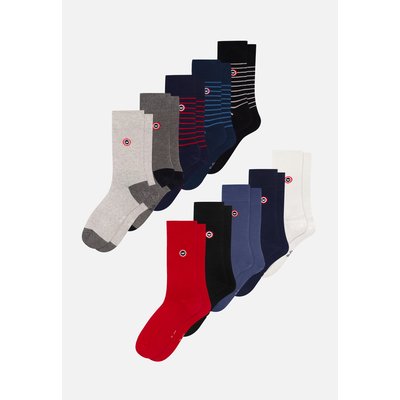 Lot de 10 chaussettes mi-hautes en coton Robuste LE SLIP FRANCAIS