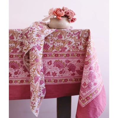 Nappe Toile de Jouy depuis 1760 - Forest BINDI ATELIER