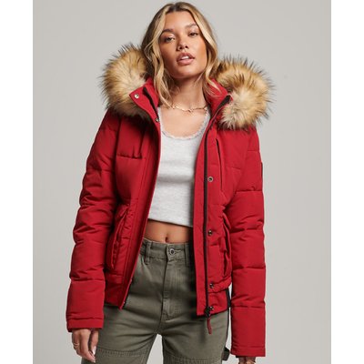 Doudoune courte à capuche zippée SUPERDRY