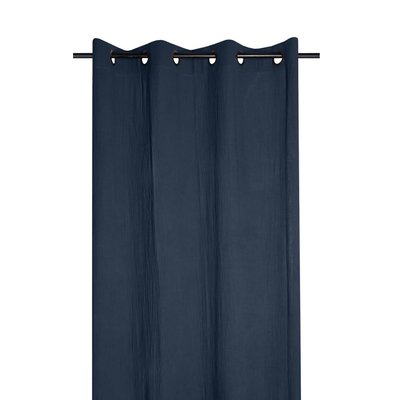 Rideau a oeillets en gaze de coton Pop color EDEN
