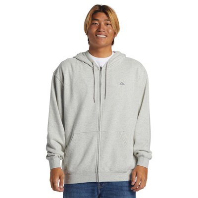 Sweat zippé à capuche petit logo QUIKSILVER