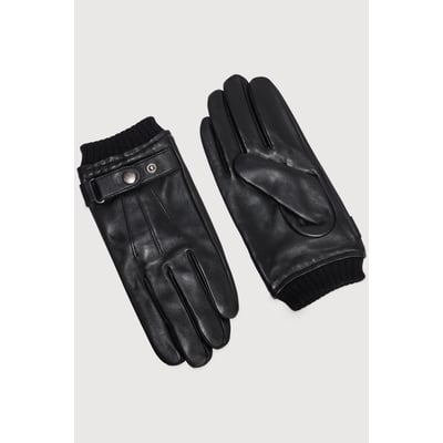 Gants en cuir avec doublure BONOBO