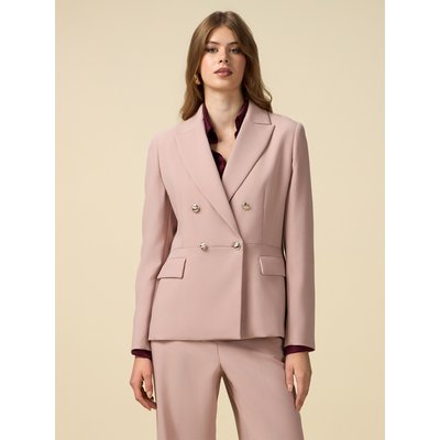 Veste blazer réalisée en tissu technique uni OLTRE