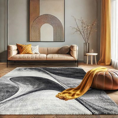 Tapis salon et chambre tissé motif géométrique MADILA UN AMOUR DE TAPIS