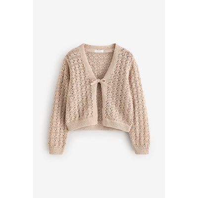 Cardigan à sequins noué sur le devant NEXT
