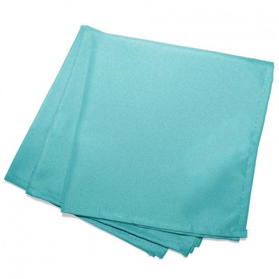 3 Serviettes de table menthe 40 x 40 cm DOUCEUR D'INTÉRIEUR