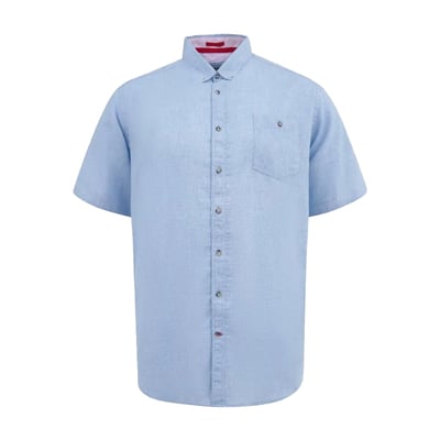 Chemise manches courtes grande taille DUKE