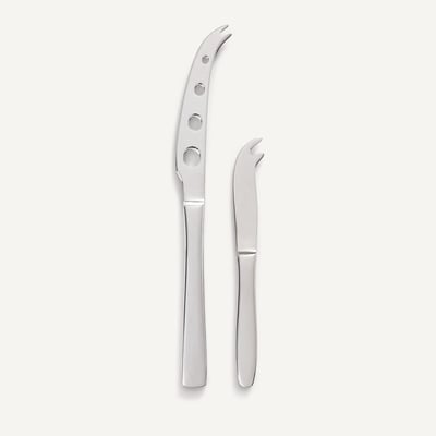 Lot de 2 couteaux à fromage en inox, SOREL AM.PM
