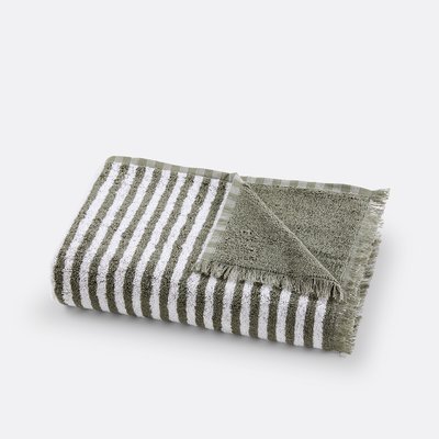 Arzon Striped 500g Terry Bath Towel LA REDOUTE INTERIEURS