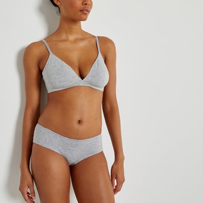Sujetador triángulo de algodón liso Cottone LA REDOUTE COLLECTIONS