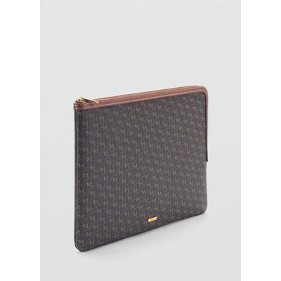 Housse ordinateur portable imprimé logo MANGO