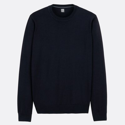 Pull laine mérinos Signature, BASTIEN LA REDOUTE COLLECTIONS