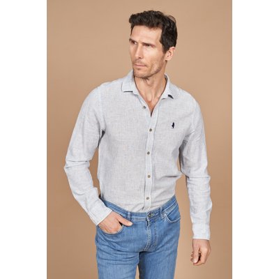 Chemise à rayures en lin MCS