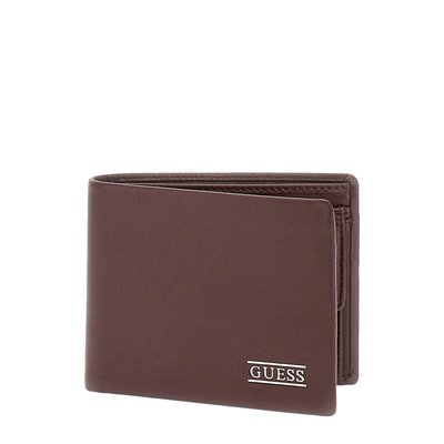 Portefeuille New Boston Cuir Véritable GUESS