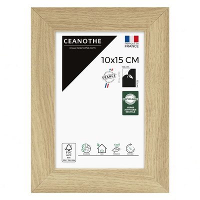 Cadre Photo Design 10x15 Cm Bois Reconstitué Fsc ETERNEL CEANOTHE