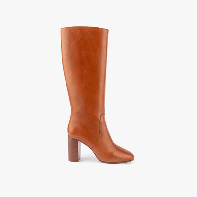 Botte Cuir lisse NELLY MAISON TOUFET