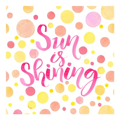 Lot de 20 serviettes papier sun DOUCEUR D'INTÉRIEUR
