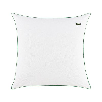 Taie d'oreiller en percale de coton seersucker, L TAMIS LACOSTE HOME