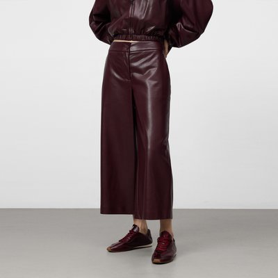 Pantalon culotte en simili ADOLFO DOMINGUEZ
