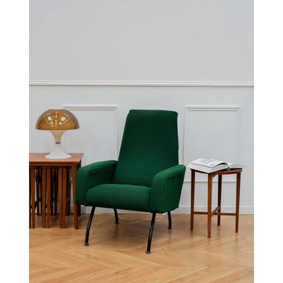Fauteuil vert Jakob N°403 - Bon état DEBONGOUT