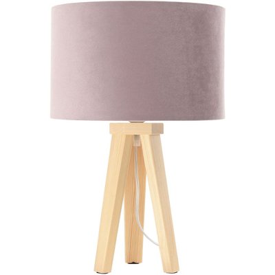 Lampe de chevet en pin, Jasmine bebe BPS KONCEPT