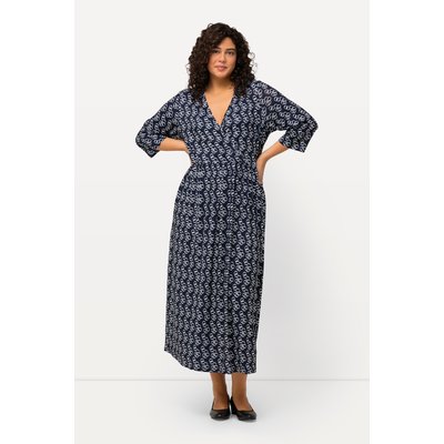 Robe jersey, style cache-cœur, silhouette A ULLA POPKEN