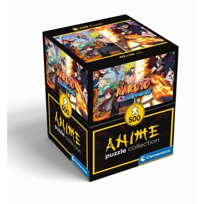 Cube 500 pièces - naruto shippuden CLEMENTONI