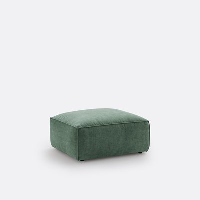 Puf modulable de terciopelo con textura, Seven LA REDOUTE INTERIEURS