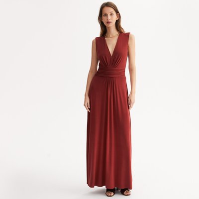 Vestido evasé, largo y sin mangas ANNE WEYBURN