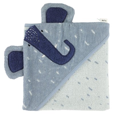 Cape de bain bébé Mrs. Elephant - 75 x 75 cm - Trixie TRIXIE