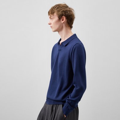 Pull en maille avec col à revers ADOLFO DOMINGUEZ
