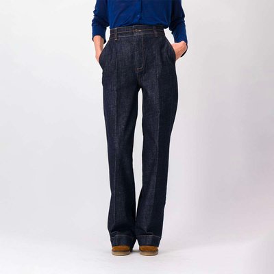 Jean brut en coton DAMA BENSIMON