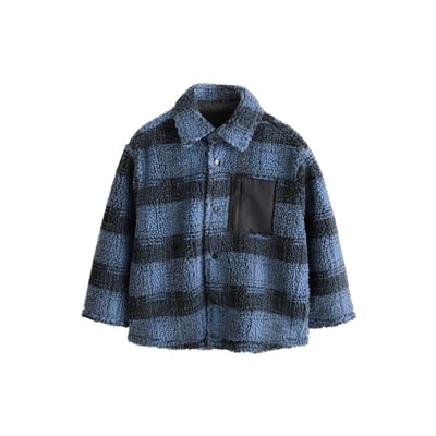 Veste-chemise polaire peau lainée NEXT