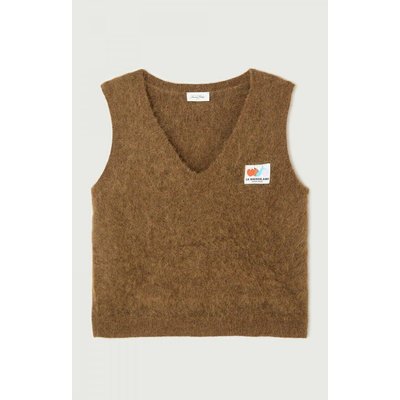 Maglia senza maniche con scollo a V, NENYBAY AMERICAN VINTAGE