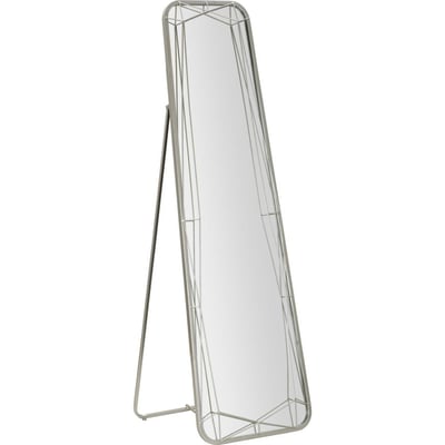 Miroir sur pied en fer géométrique GLAM RECOLLECTION