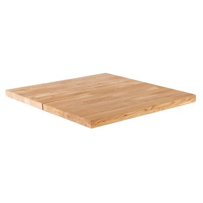 Plateau de table en chêne naturel OVIALA