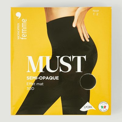 Collant mat semi opaque MUST MONOPRIX