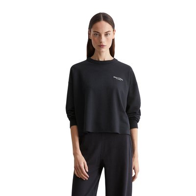 Sweat-shirt régulier en mélange de coton organique et de viscose MARC O'POLO