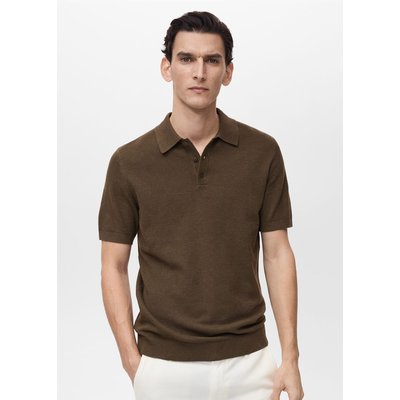 Polo maille structurée slim-fit MANGO MAN