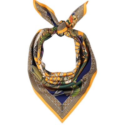 Mini Foulard à motifs JARDIN D'HIVER WILD