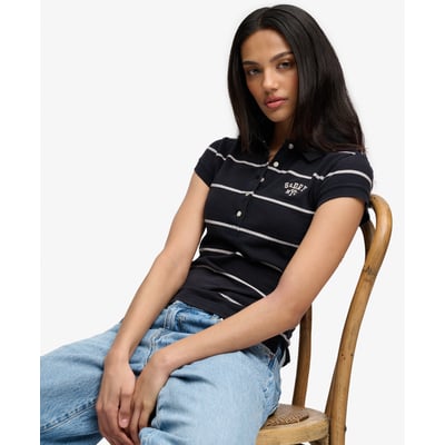 Polo Jersey Rayé Athletic Essentials SUPERDRY
