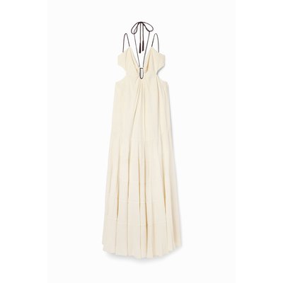 Robe longue bretelles découpe DESIGUAL
