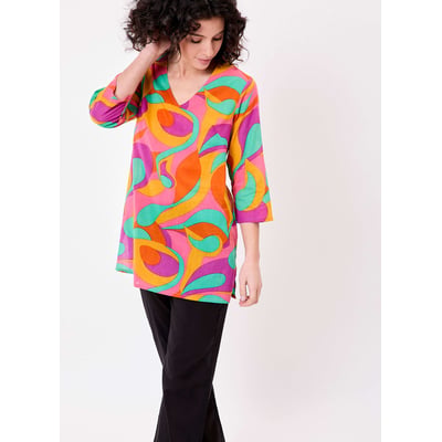 Tunique femme voile de coton bio LAURIE LA FIANCÉE