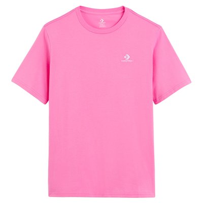 Star Chevron Unisex T-Shirt with Embroidered Logo and Short Sleeves in Cotton CONVERSE