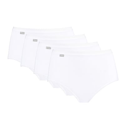 Set van 4 katoenen midi-slips PLAYTEX