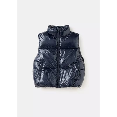 Gilet matelassé brillant MANGO KIDS