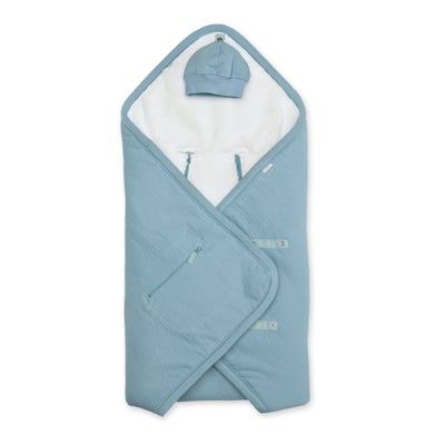 Nid d'ange bébé poussette et siège auto hiver - Teddy bien chaud BEMINI