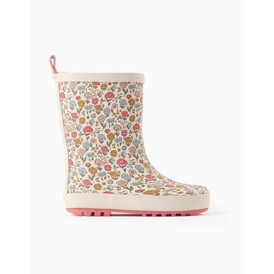 Bottes de Pluie en Caoutchouc à Motif Floral ZIPPY