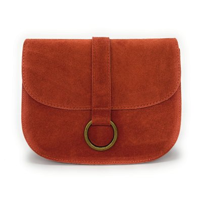 Mini-sac besace en cuir nubuck VELVET OH MY BAG